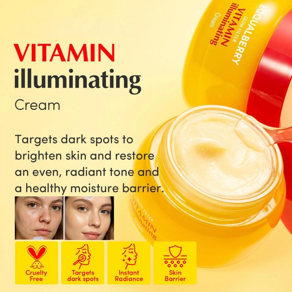 كريم الوجه الكوري الأصلي EQQUA - مراجعة Vitamin C Serum وسعره