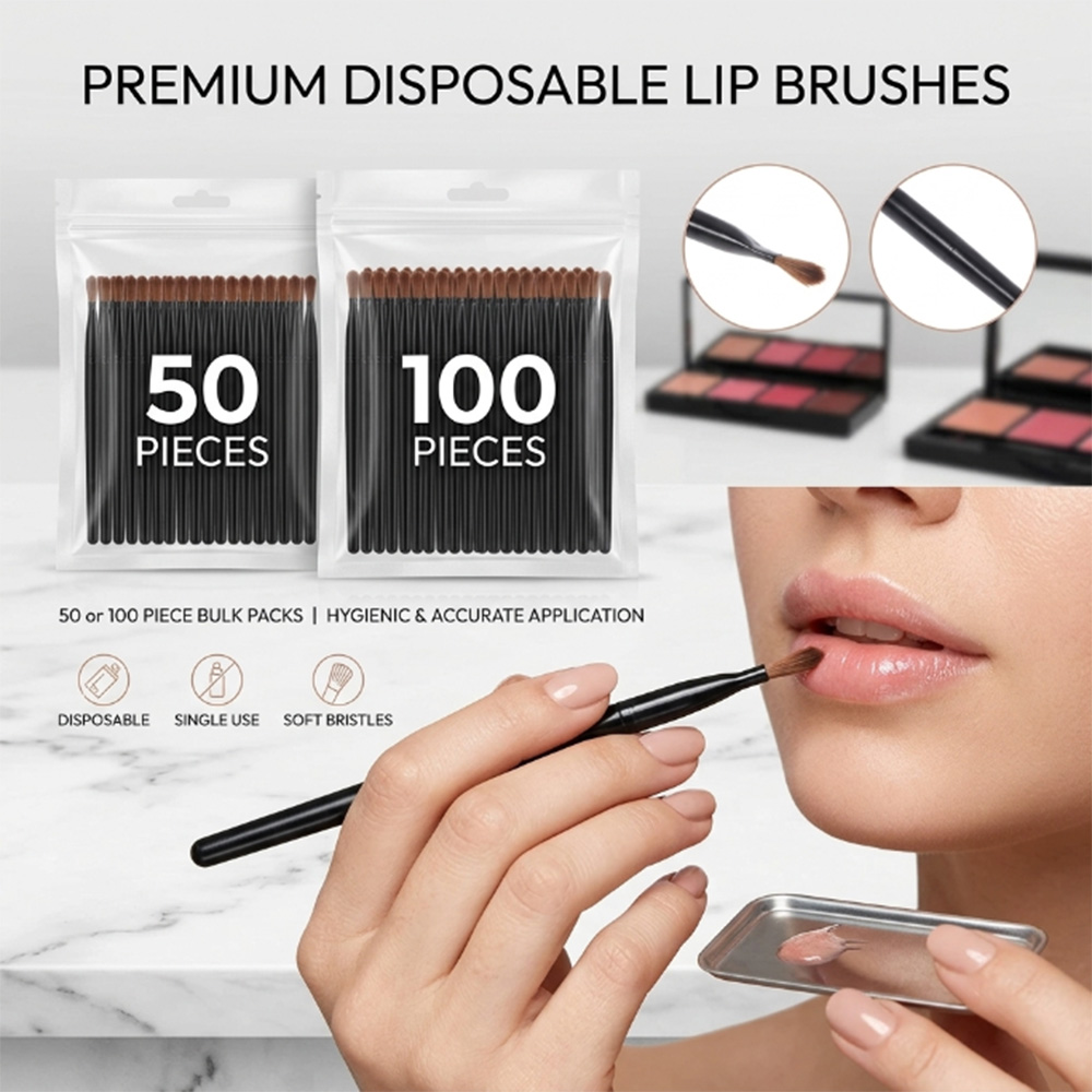 مجموعة من 50/100 قطعة من فرش ا - مراجعة Lip Balm وسعره