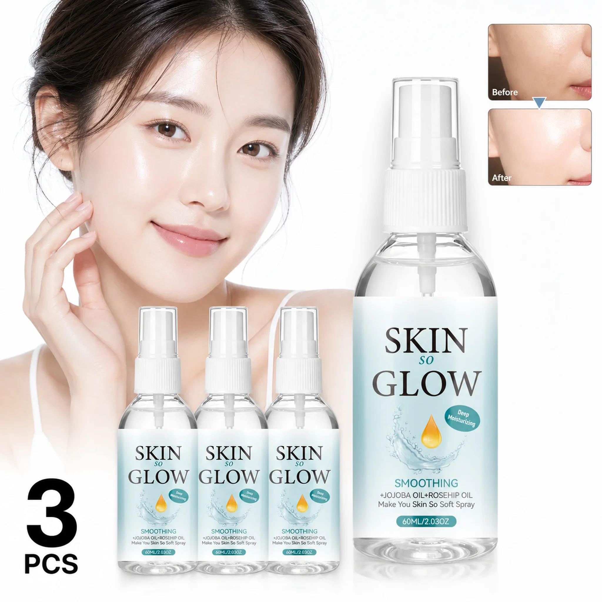 زيت الجسم المضيء 60 مل مع زيت  - مراجعة Face Oil Rosehip وسعره