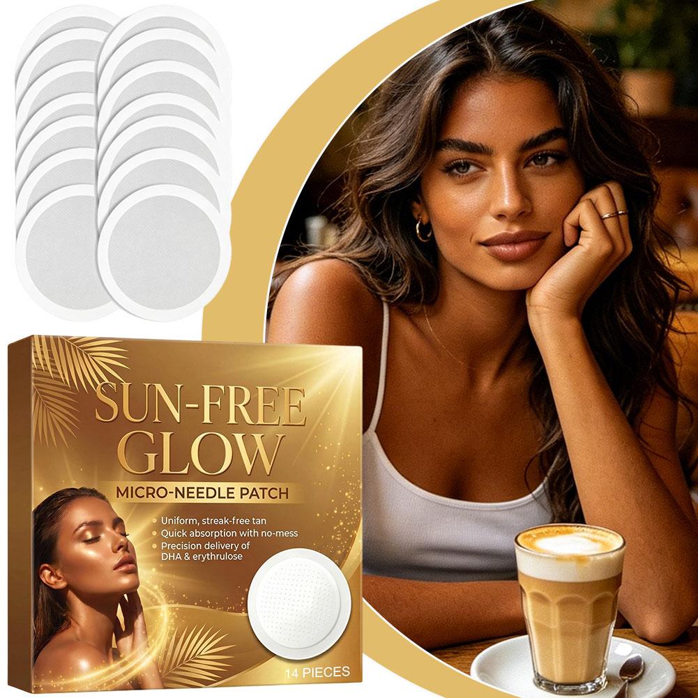 14 قطعة من لاصقات التسمير الذا - مراجعة Skincare Glowing وسعره