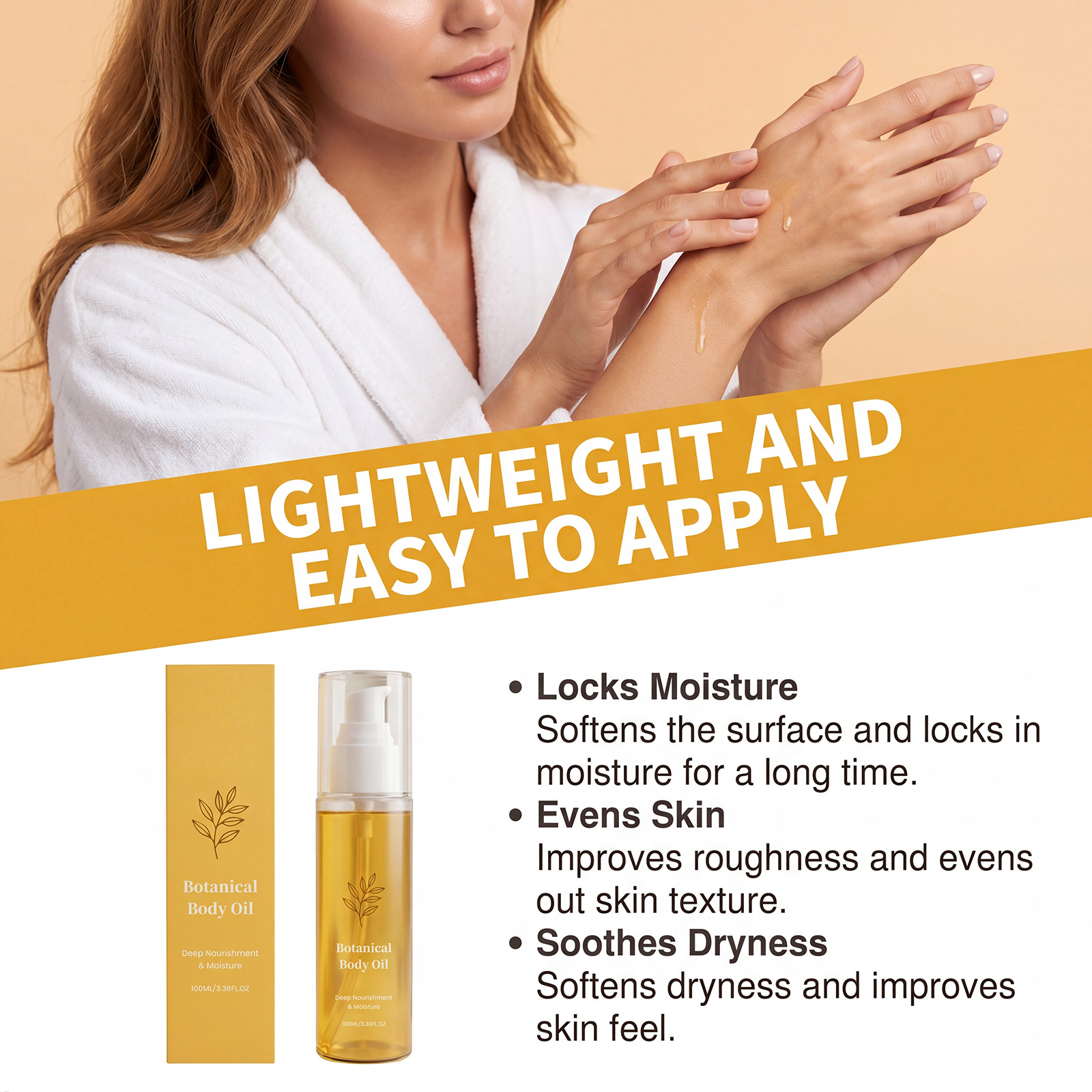 زيت مرطب للجسم يدوم طويلاً، يف - مراجعة Skincare Glowing وسعره